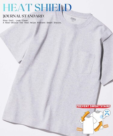 HEAT SHIELD / ヒート シールド 汗染み 防止 Tシャツ