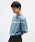リネン ライク ダブル フェイス Tシャツ