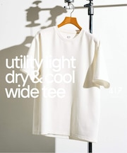 utility everyday Tシャツ LIGHT ”接触冷感＆アンチピリング”