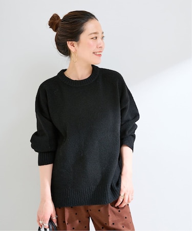 《追加2》【一部WEB限定カラーあり】手洗い可 / WOOLMIXクルーネックプルオーバー
