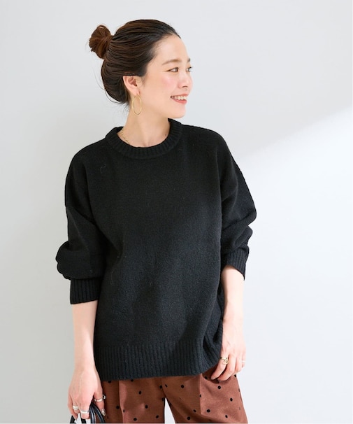 《追加2》【一部WEB限定カラーあり】手洗い可 / WOOLMIXクルーネックプルオーバー