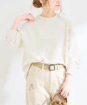 《追加2》【一部WEB限定カラーあり】手洗い可 / WOOLMIXクルーネックプルオーバー