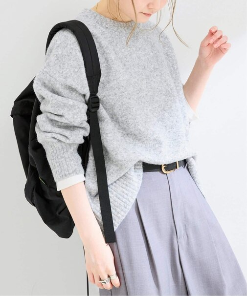 《追加2》【一部WEB限定カラーあり】手洗い可 / WOOLMIXクルーネックプルオーバー