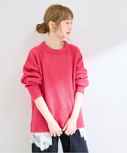 《追加2》【一部WEB限定カラーあり】手洗い可 / WOOLMIXクルーネックプルオーバー