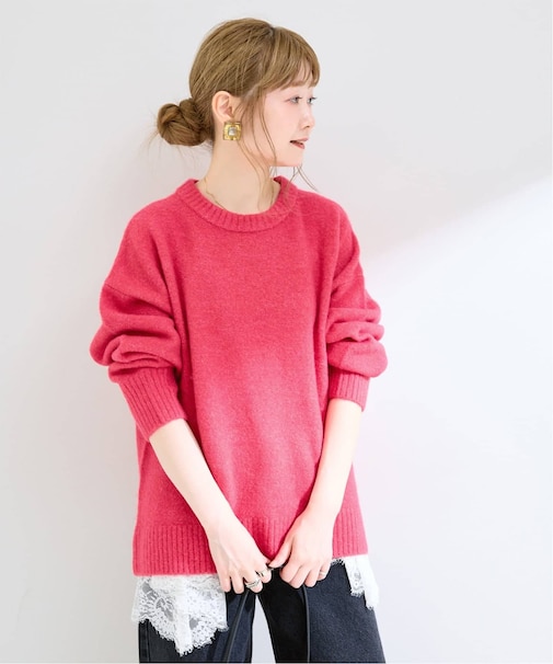《追加2》【一部WEB限定カラーあり】手洗い可 / WOOLMIXクルーネックプルオーバー