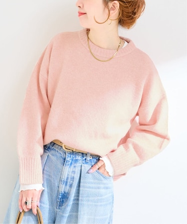 《追加2》【一部WEB限定カラーあり】手洗い可 / WOOLMIXクルーネックプルオーバー