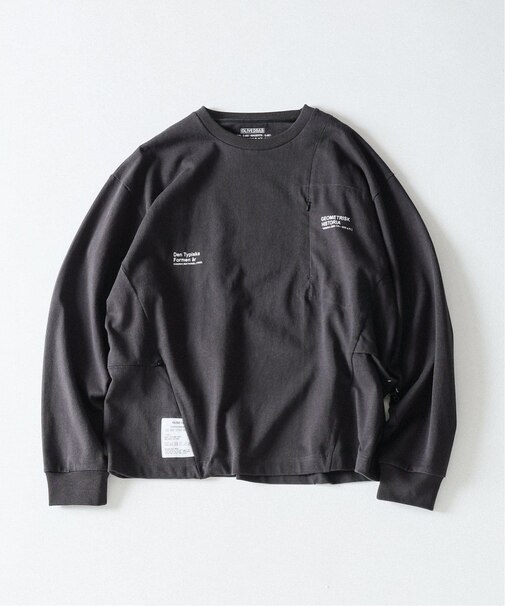 OLIVEDRAB CARRY PKT L/S-Tシャツ
