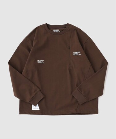OLIVEDRAB CARRY PKT L/S-Tシャツ
