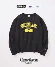CHAMPION / チャンピオン for JS ステッチ プリント スウェット