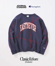 CHAMPION / チャンピオン for JS ステッチ プリント スウェット