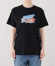 BALMYDAYS/バルミーデイズ SLOBE別注 パワパフガールズTシャツ BAL-26SS-CS51