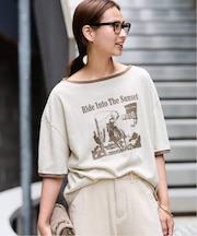HOWIECLOTHING×FRAMeWORKグラフィックT