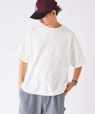 トップメランジ スリット Tシャツ