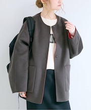 S120ブレンドショート丈リバーシブルコート