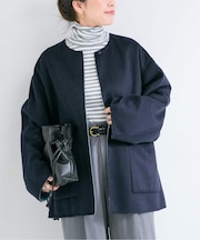 S120ブレンドショート丈リバーシブルコート