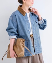 ウォッシャブル / DU JOUR / デュ ジュール JEAN CHORE JACKET