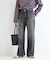 ウォッシャブル / DU JOUR / デュ ジュール PIN SEAM TAPER JEAN