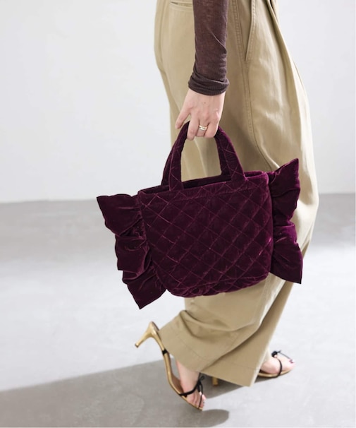 MALUS/マリュス Ruffle mini bag バッグ  MSG-025