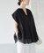MARILYN MOON/マリリンムーン sheer cotton bl ブラウス 4263-104