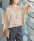 ラメハーフスリーブTシャツ