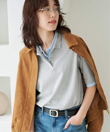 Layered 襟付きTシャツ
