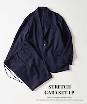 【2点セット】PE STRETCH GABA SET UP