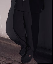 NAMELESSNESS / ネームレスネス triacetate Airy easy slacks