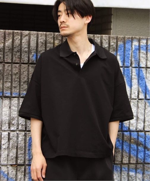 NAMELESSNESS / ネームレスネス Pique Knit ポロシャツ