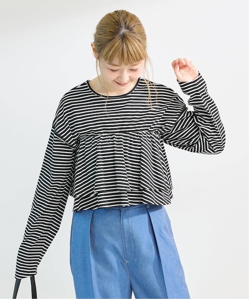 《追加2》《2点セット》フリルビスチェレイヤードロンTEE