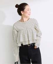 《追加2》《2点セット》フリルビスチェレイヤードロンTEE