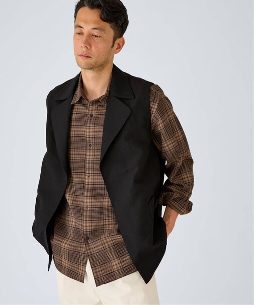 WOOL TAILORED ベスト（ウールリネン）