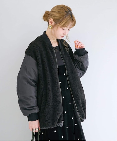 リバーシブルMA-1ブルゾン