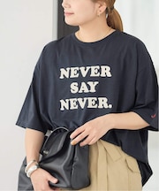 JS  FES NEVER  LOGO Tシャツ
