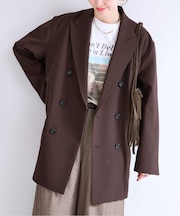 《S/Mサイズ展開》Wブレスト6Bテイラージャケット