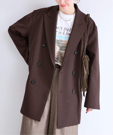 《S/Mサイズ展開》Wブレスト6Bテイラージャケット