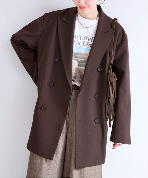 《S/Mサイズ展開》Wブレスト6Bテイラージャケット