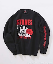 THE ROLLING STONES / ローリングストーンズ 別注 プリントスウェット