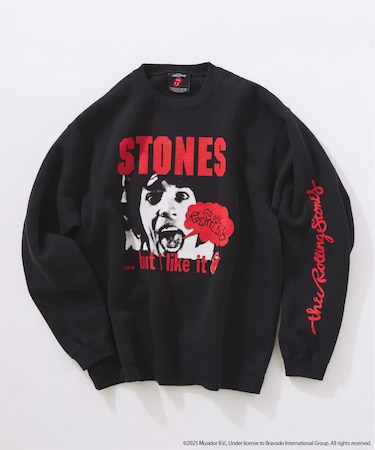 THE ROLLING STONES / ローリングストーンズ 別注 プリントスウェット