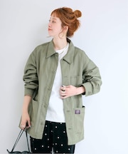 ウォッシャブル / GUNG HO / ガン ホー BACK SATIN FATIGUE JACKET