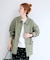 ウォッシャブル / GUNG HO / ガン ホー BACK SATIN FATIGUE JACKET