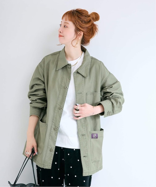 ウォッシャブル / GUNG HO / ガン ホー BACK SATIN FATIGUE JACKET