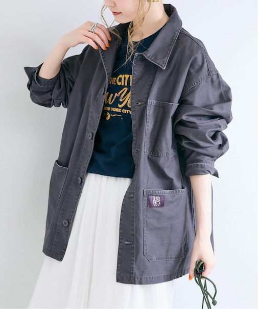 ウォッシャブル / GUNG HO / ガン ホー BACK SATIN FATIGUE JACKET
