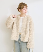 FUR BLOUSON