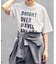 コットンフロントロゴTシャツ