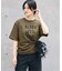 コットンフロントロゴTシャツ