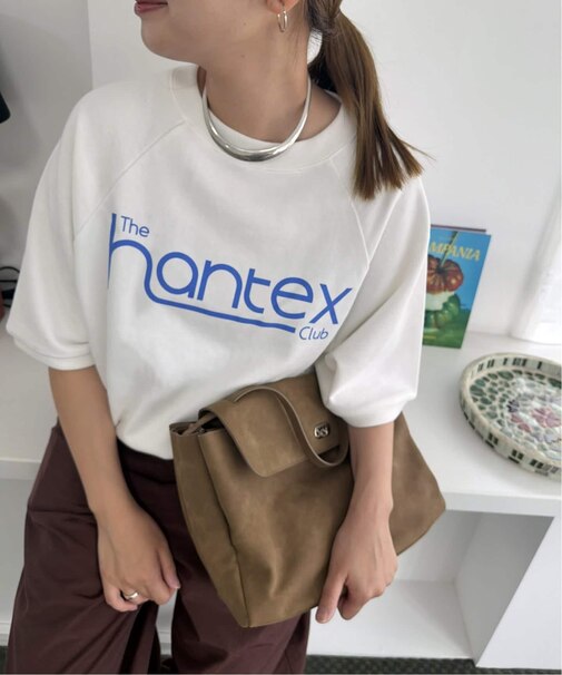 別注【HANDTEX/ハンドテックス】for JS S/S ロゴスウェットプルオーバー