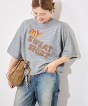 別注【HANDTEX/ハンドテックス】for JS S/S ロゴスウェットプルオーバー