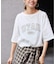 ピグメント PRINT TEE