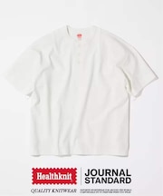 Healthknit / ヘルスニット 別注 ヘンリーネックTシャツ