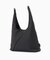 fellowww / フェロー Flaux Leather drawstring bag